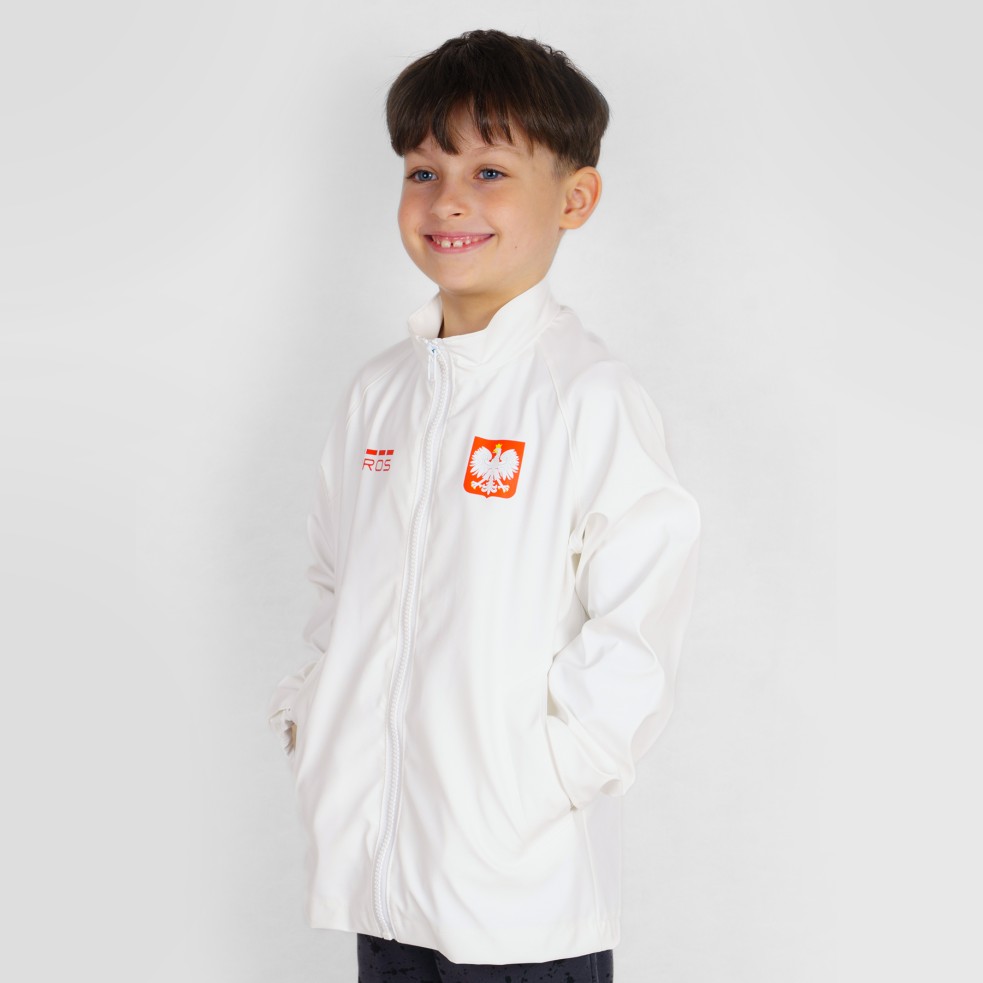 Rain jacket for boys, model 713 POLAND