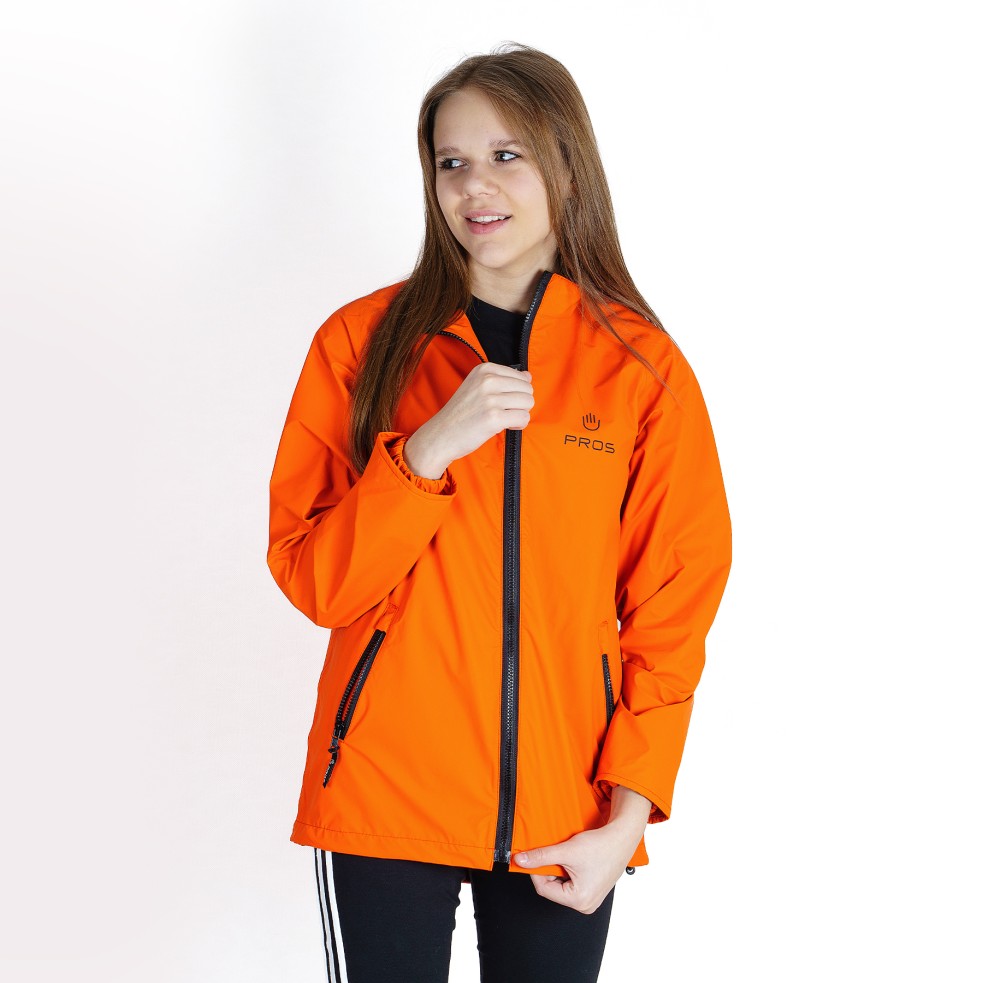 PROS Waterproof sports jacket fo girls, model 713. Jacket designed specifically for sporting activities.