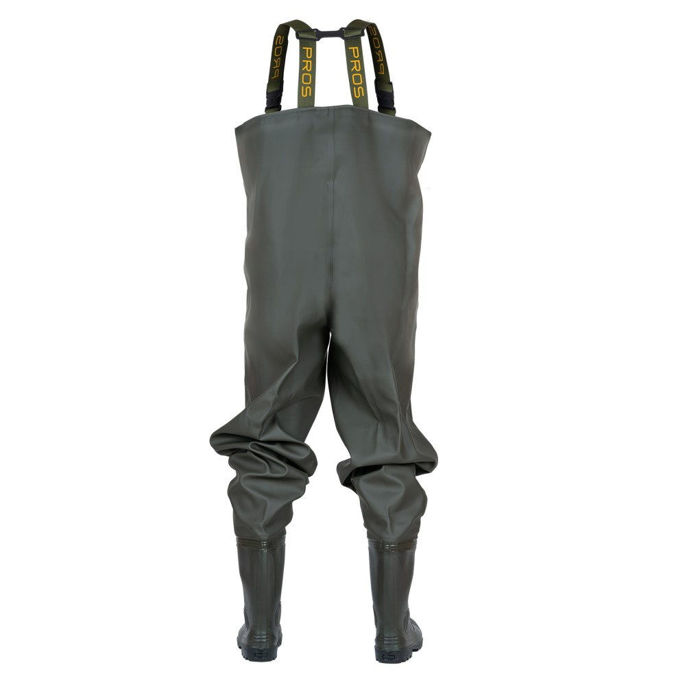 Mens Fishing Waders, PVC Waist High with Boots 100% Waterproof Waders  Breathable Fly Fishing Hip Waders (B Style 2) : : Sports & Outdoors