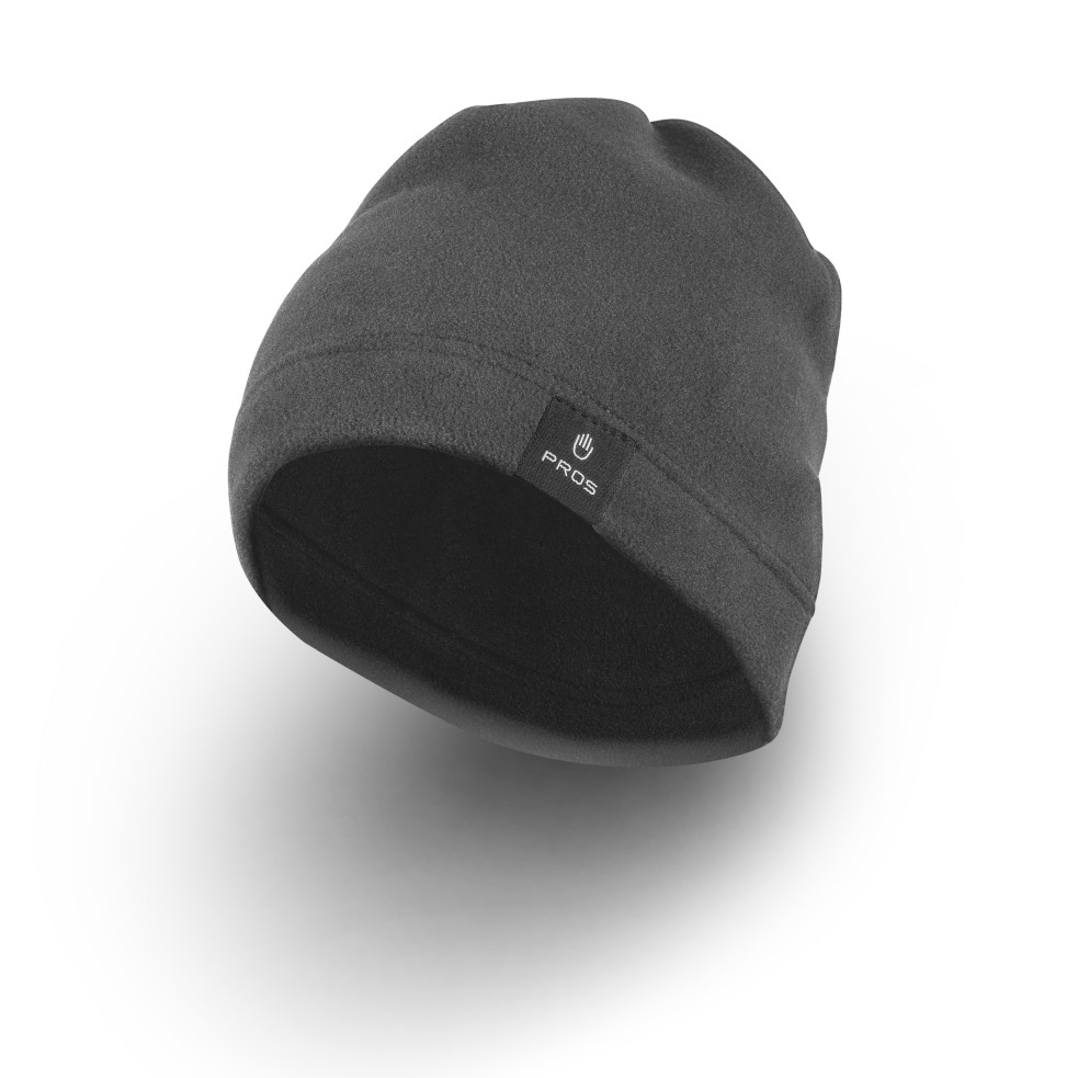 PROS SPORT fleece hat, made of breathable fleece, perfectly protects the head against cold.