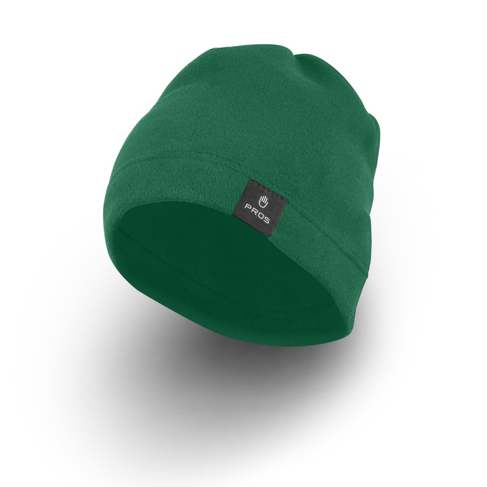 PROS SPORT fleece winter hat, green, model 780