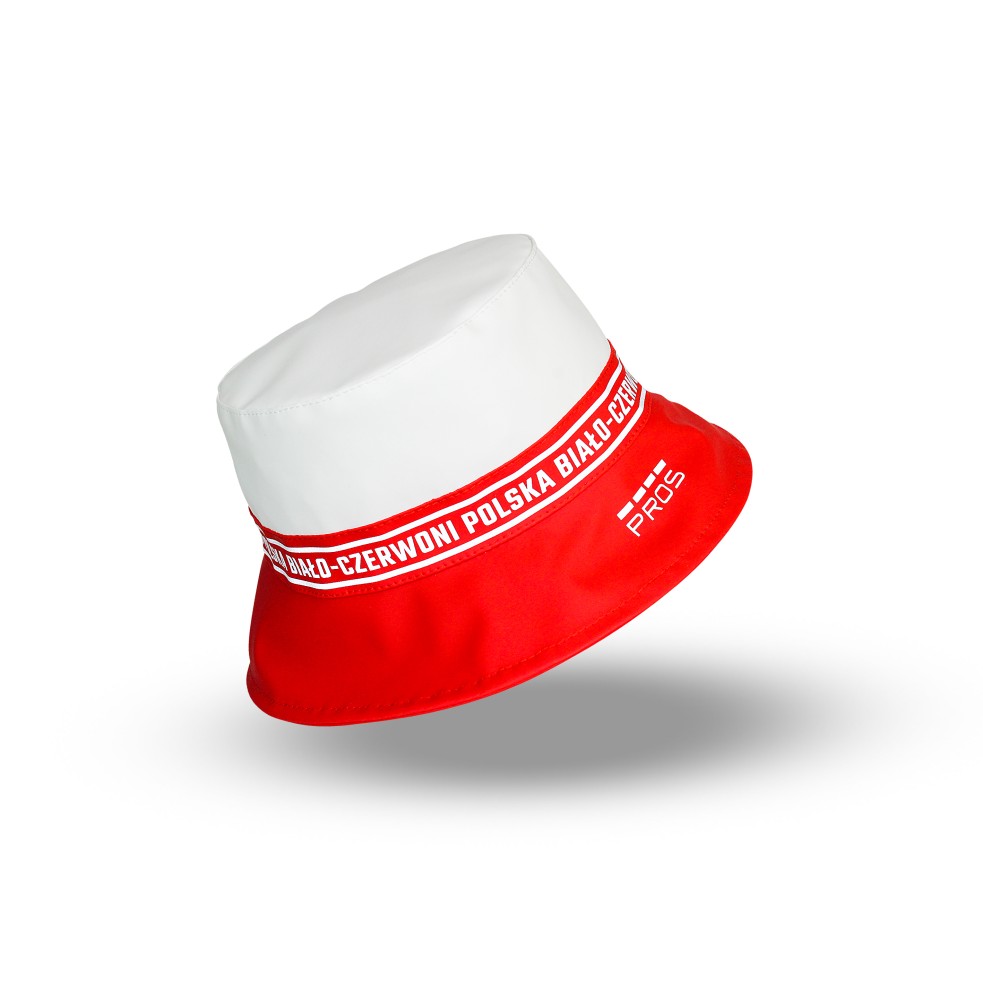 SPORTPROS Polish national team fan hat, model 735. A perfect complement to sports clothing while supporting.