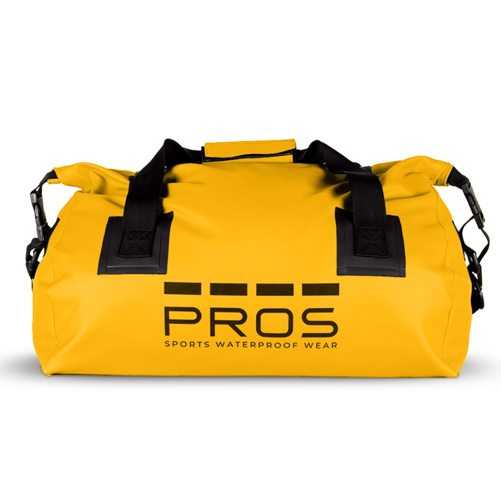 Waterproof PROS SPORT 30L bag. 100% tight, welded with the latest technology of joining elements.