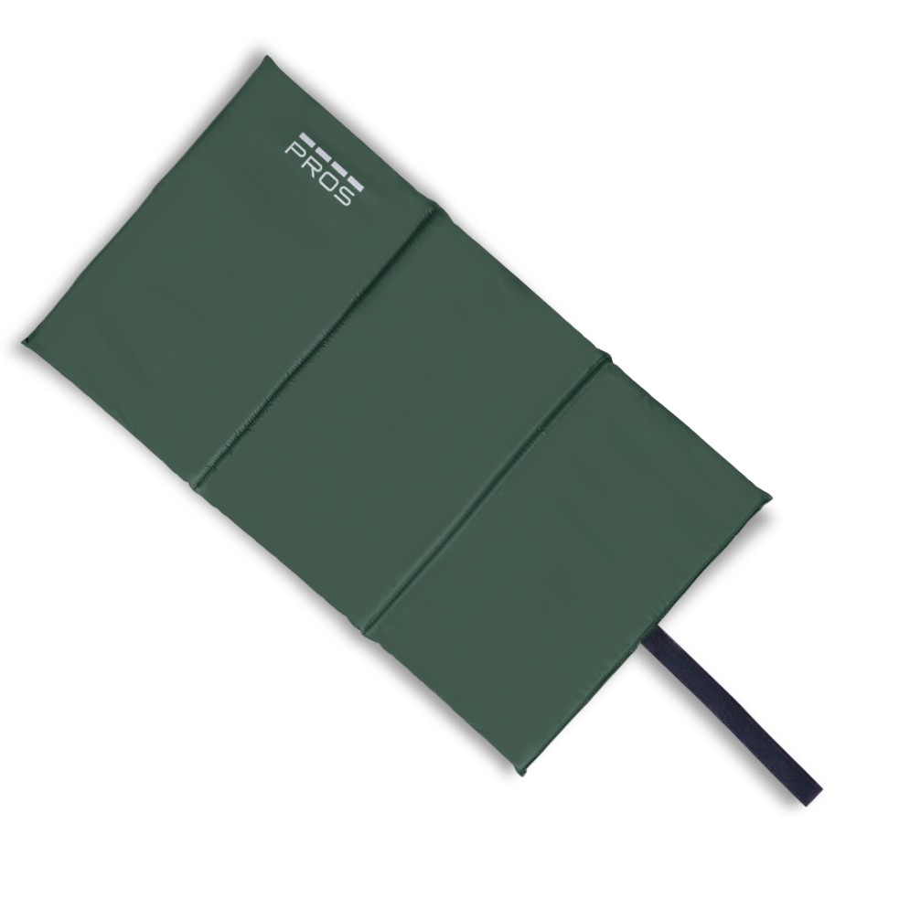 PROS SPORT carp mat, model 754. Made of soft foam, trimmed with solid, waterproof material.