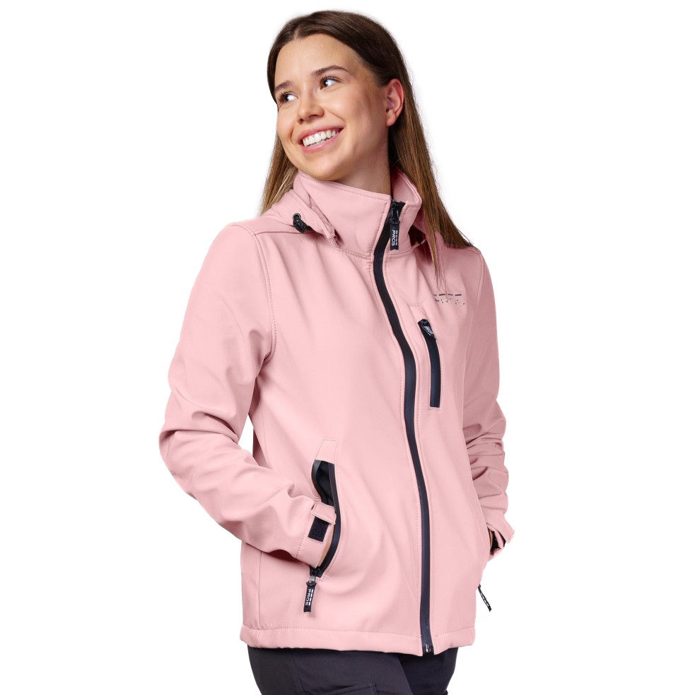 PROS SPORT women's softshell jacket, size 701. Perfectly protects against wind and rain. High vapor permeability parameters.